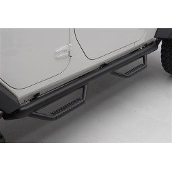 N-Fab Smittybilt Nerf Side Step, 1 Piece Bar 07-14 JEEP WRANGLER JK 4-Door, J0746
